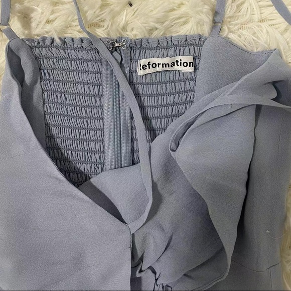 Reformation Emersyn Dress Mineral - Picture 5 of 7